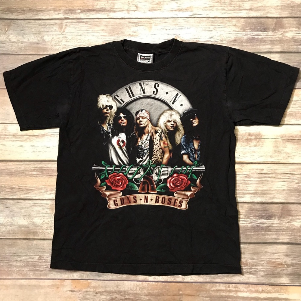 Vintage 90s Guns N Roses Band Short Sleeve T Shirt